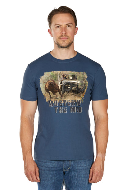 Bullzye Men’s Muster Short Sleeve Tee