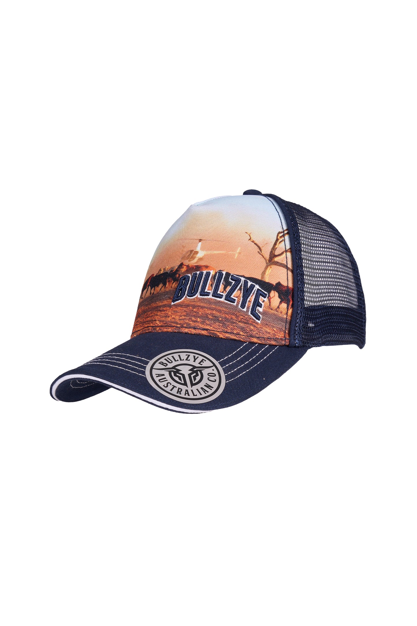 Bullzye Kid’s Helicopter Trucker Cap