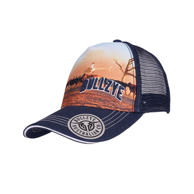 Bullzye Kid’s Helicopter Trucker Cap