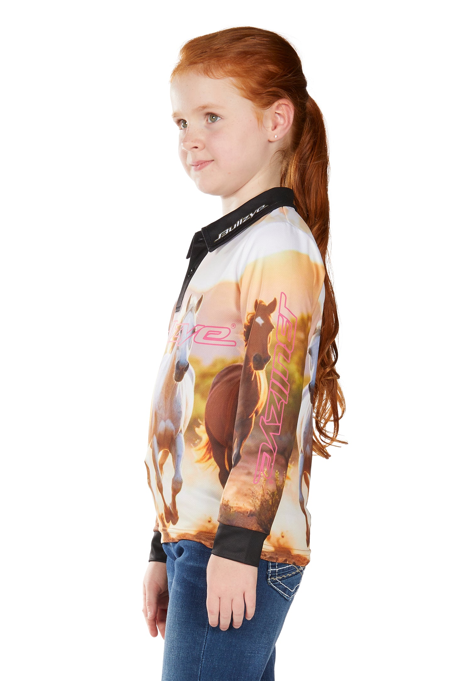 Bullzye Girl’s Gallop Long Sleeve Tee