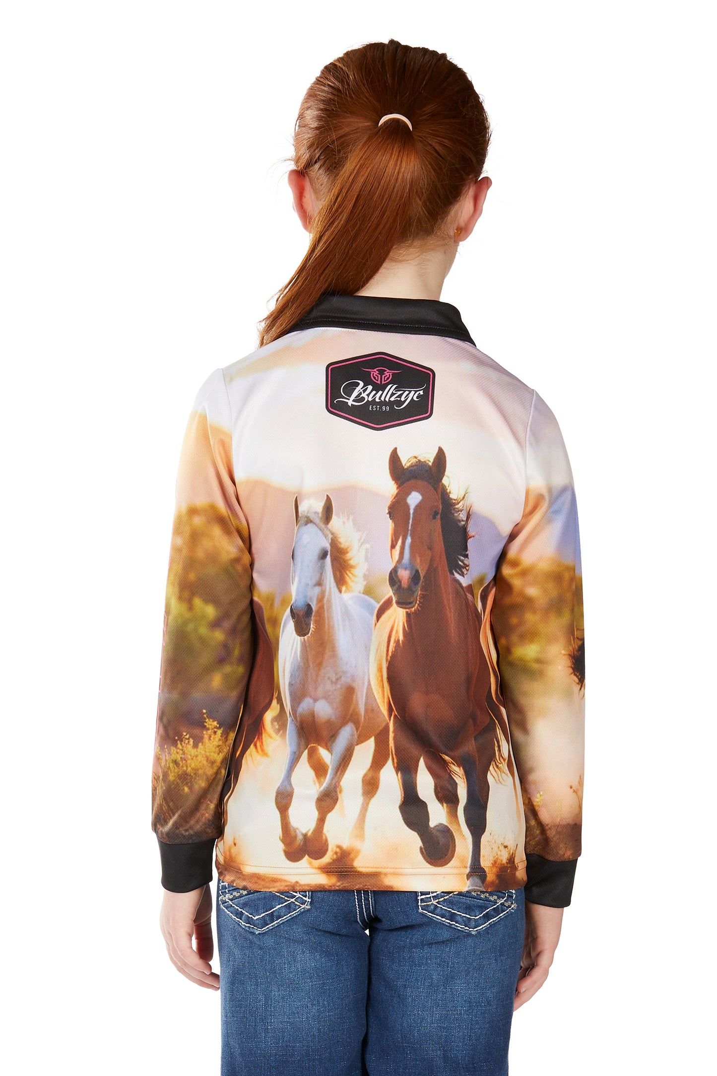 Bullzye Girl’s Gallop Long Sleeve Tee
