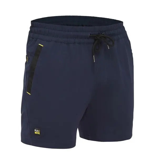 BISLEY UNI  ELASTIC WAIST FLEX & MOVE SHORT