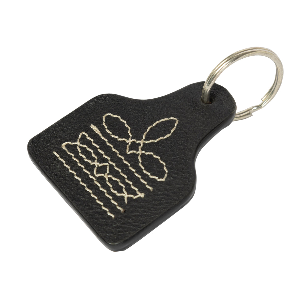 The Design Edge Boot Stitch Cattle Tag Keyring – CA02