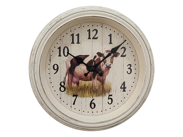 Malmar 23cm Cow Clock