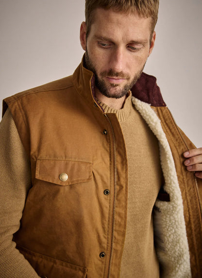 Drizabone Jumbuck  Oilskin Vest  - Limited Edition Sandstone