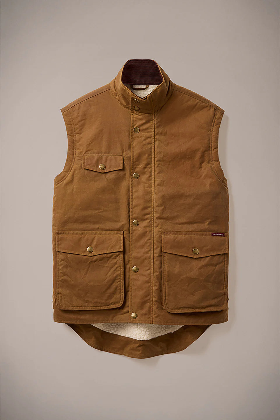 Drizabone Jumbuck  Oilskin Vest  - Limited Edition Sandstone