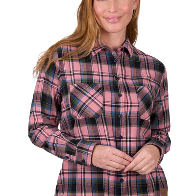 Dux Bax Womens Deena Thermal Long Sleeve Shirt