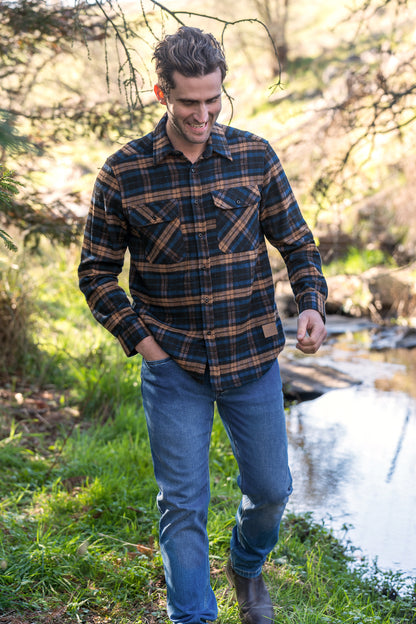 Hard Slog Men’s Hunter Thermal Long Sleeve Shirt
