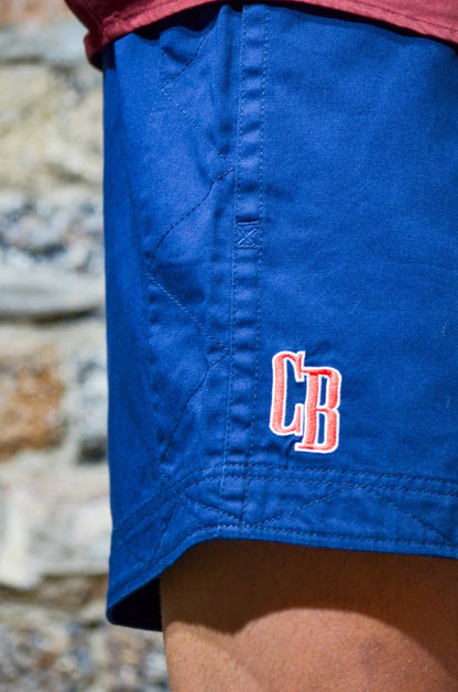 Crowbar Andy "Gone Bush" Shorts French Navy