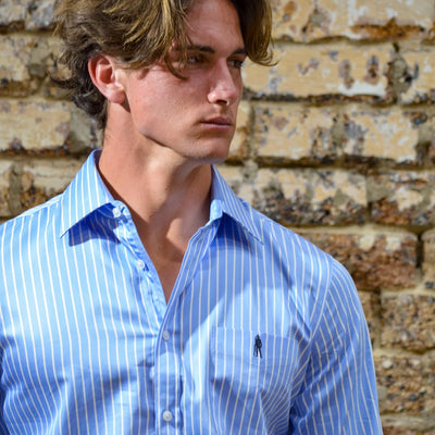 Crowbar Heritage Dress Shirt, Sky