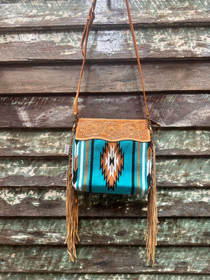 The Design Edge Turq Saddle Blanket Bag TSB-13A