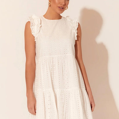 Adorne Stella Broderie Dress