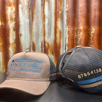 Ladies Ponytail Backroads Trucker Caps