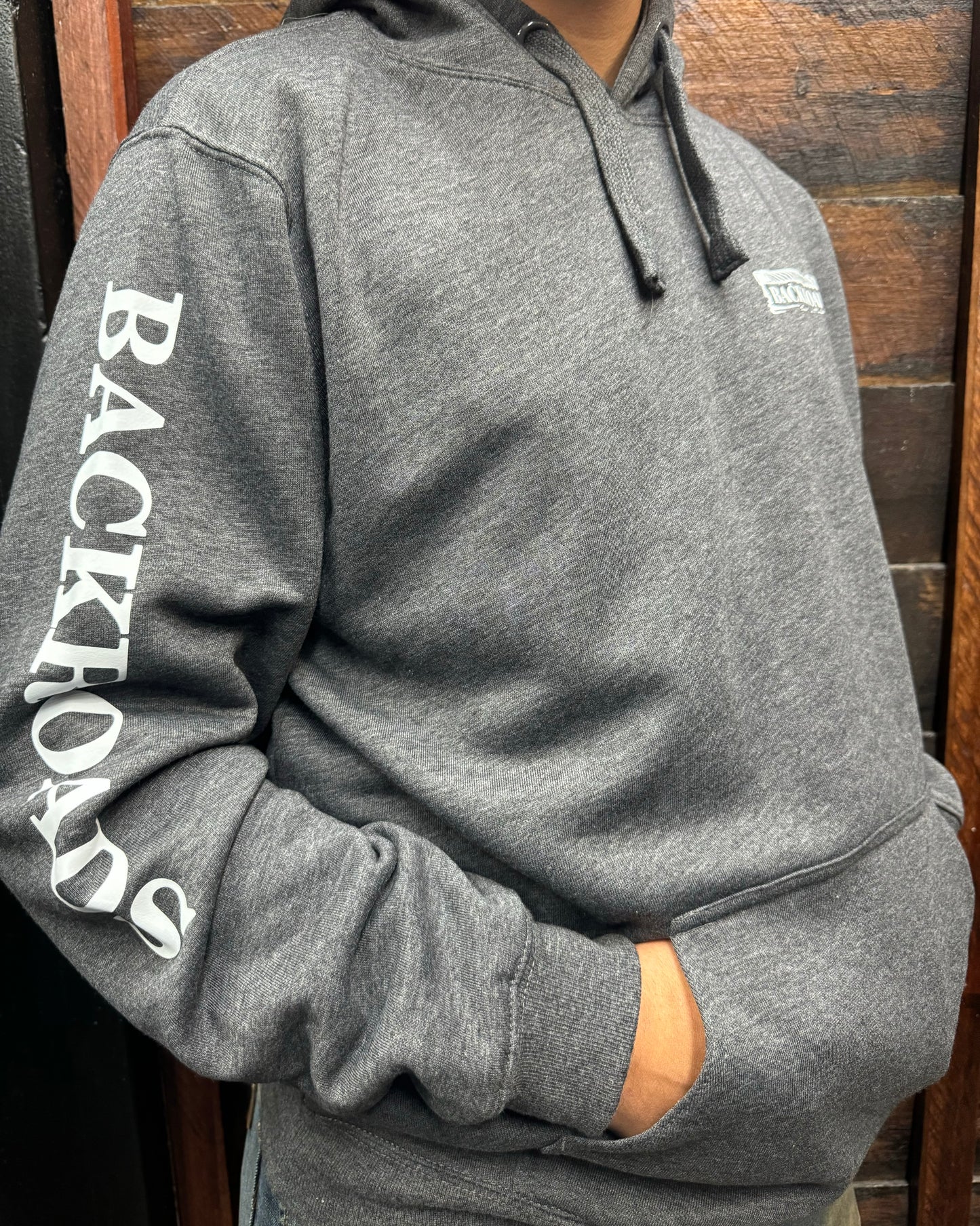Backroads Hoodies Unisex Charcoal Grey