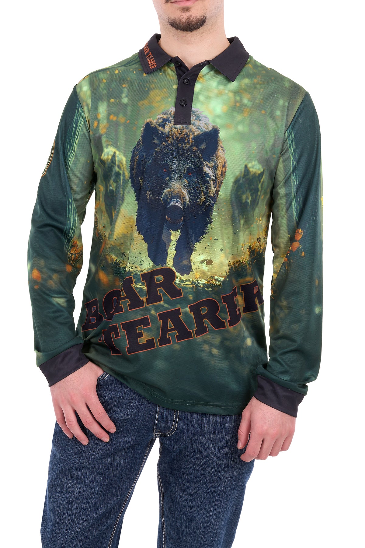 Boar Tearer Men’s Gareth Long Sleeve Shirt