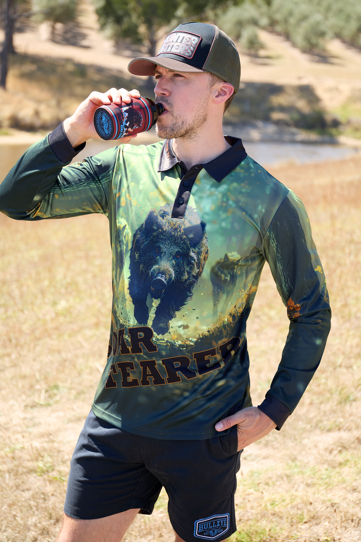 Boar Tearer Men’s Gareth Long Sleeve Shirt
