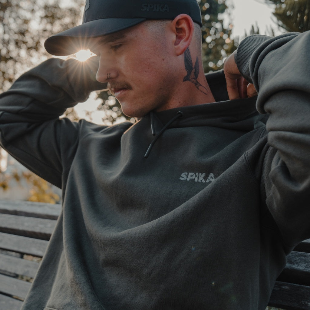 Spika Men's Go Fallow Hoodie - Olive Summit