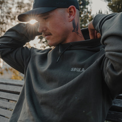 Spika Men's Go Fallow Hoodie - Olive Summit