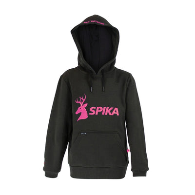 Spika Kids Go Classic  Girls Hoodie - Black