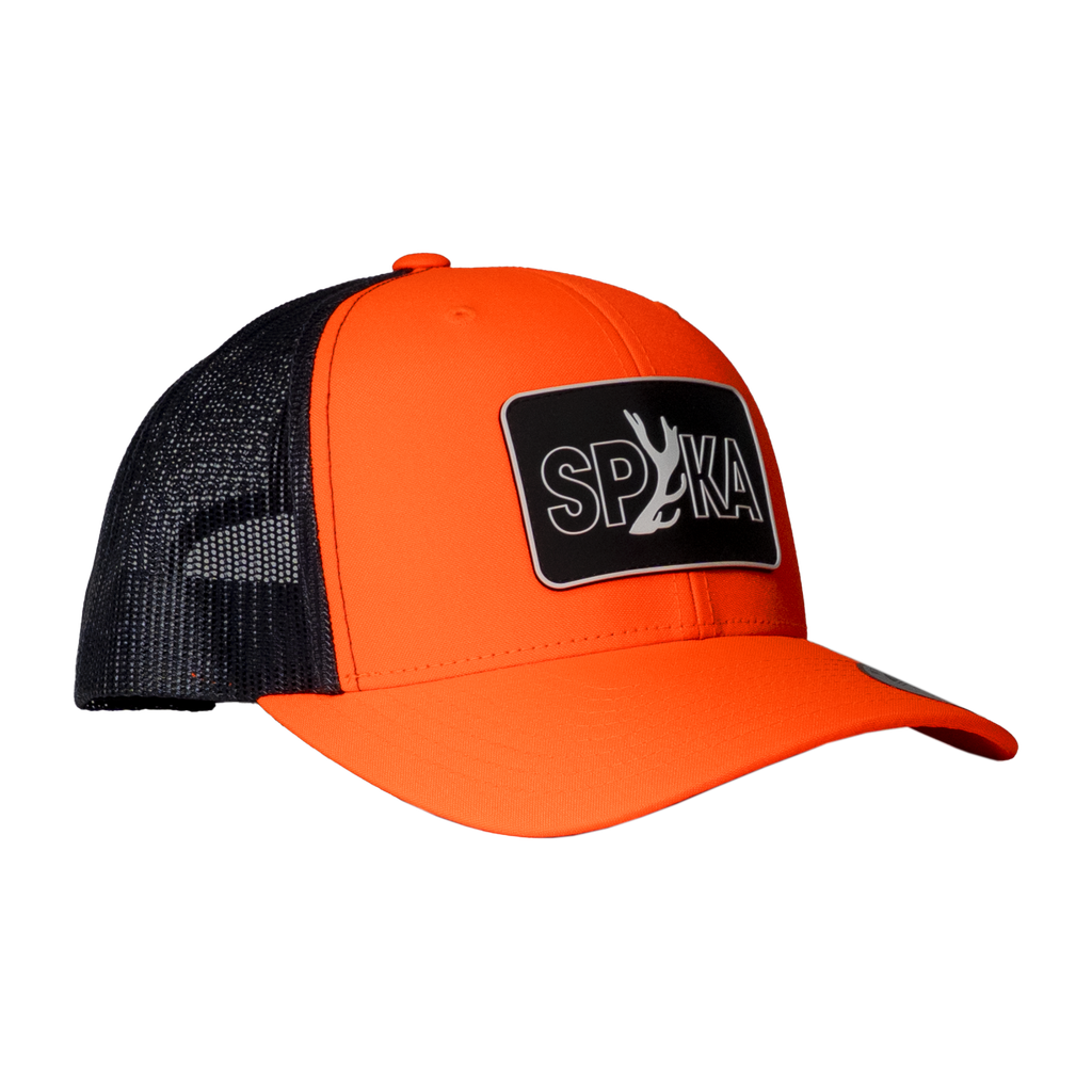 Spika Adult Patch Trucker Cap - Cast Antler