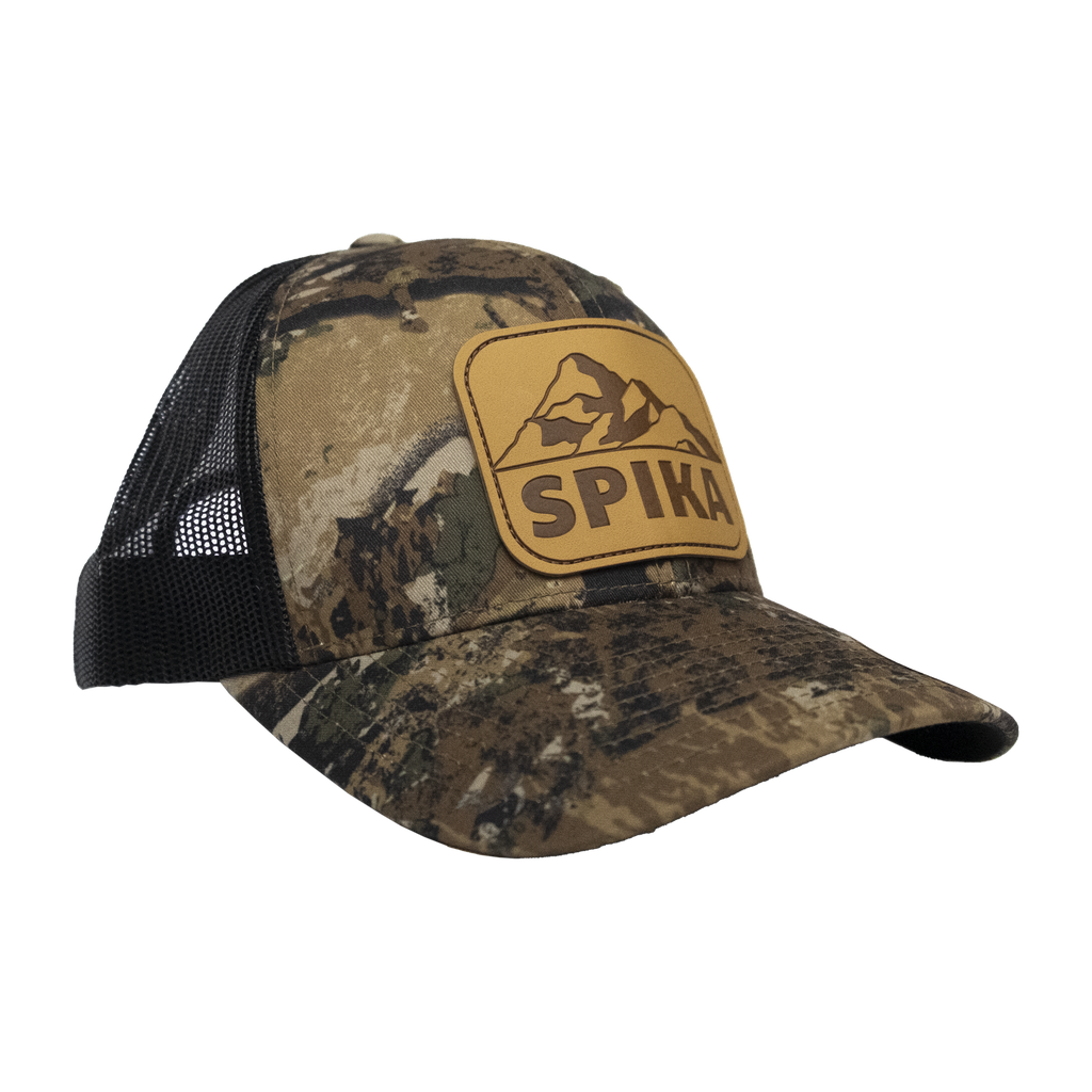 Spika Adult Patch Trucker Cap - Mountain