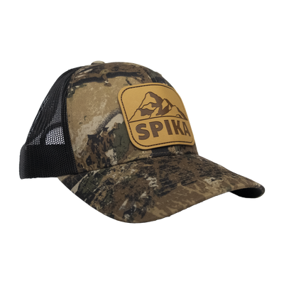 Spika Adult Patch Trucker Cap - Mountain