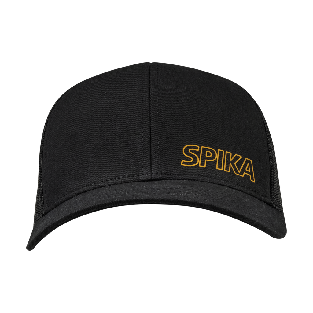 Spika Adult Go Trucker Snapback Cap - Black