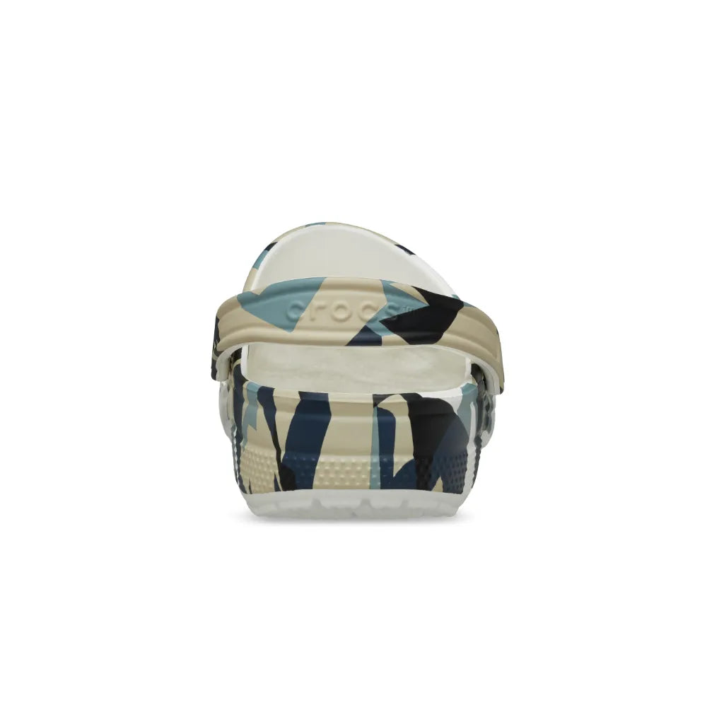 Crocs Unisex Classic Clog - Geo Camo Clog