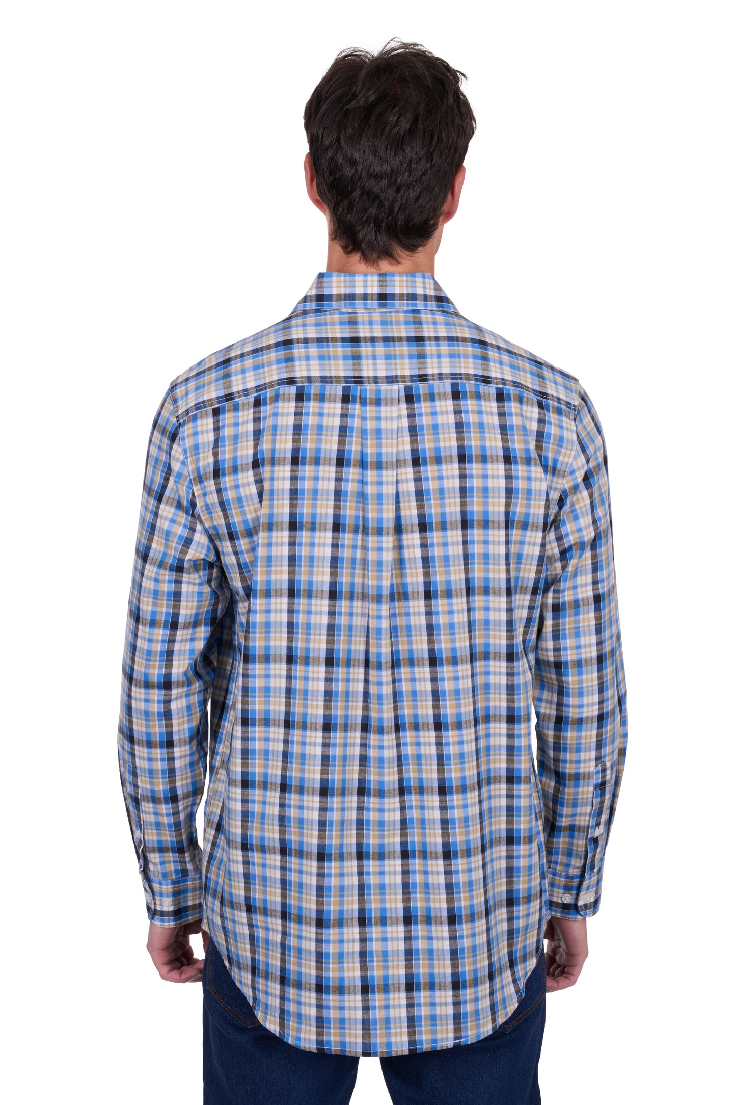 Hard Slog Men's Gibson Half Placket Long Sleeve Shirt