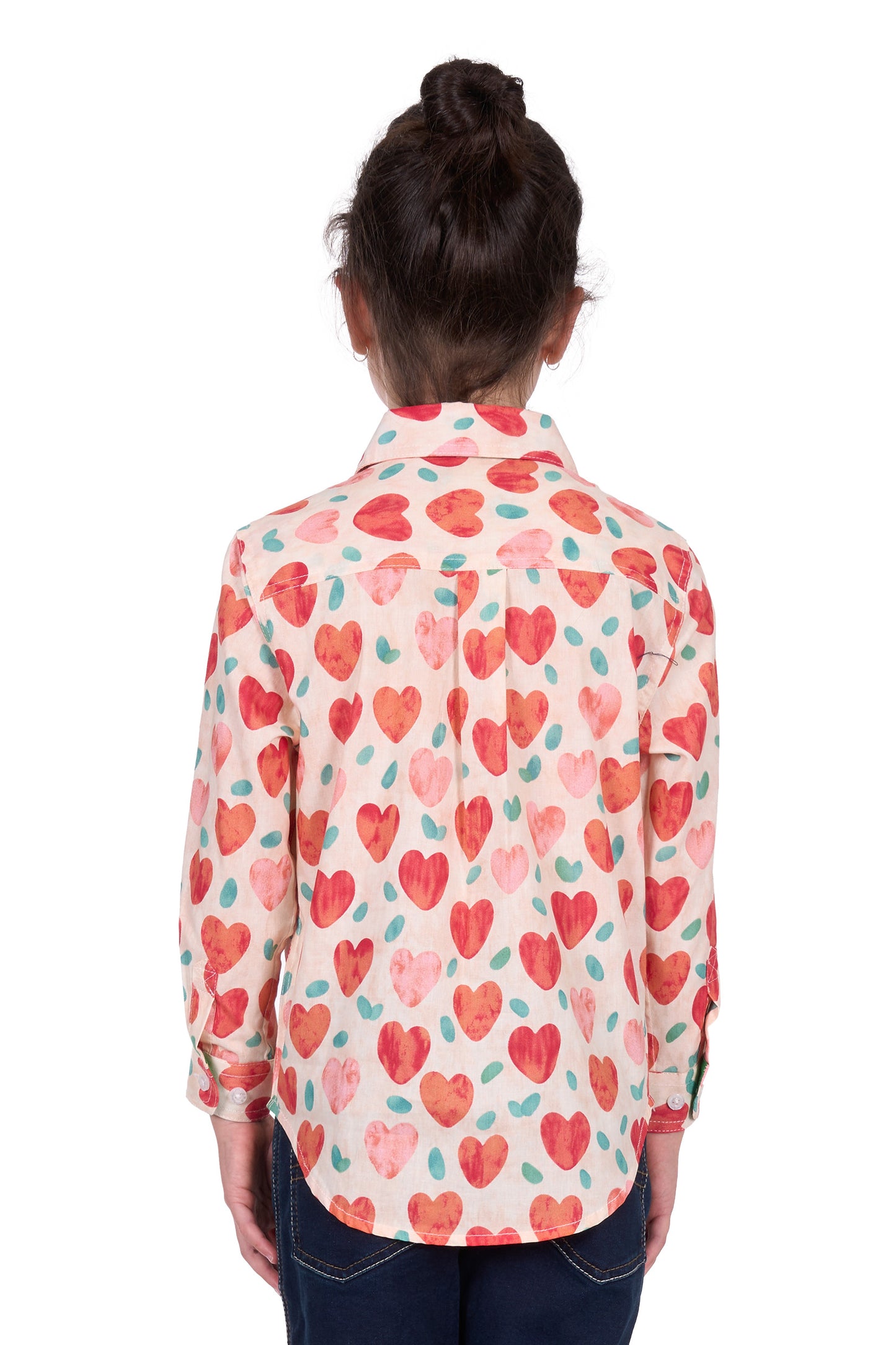 Hard Slog Kid’s Mira Half Placket Long Sleeve Shirt