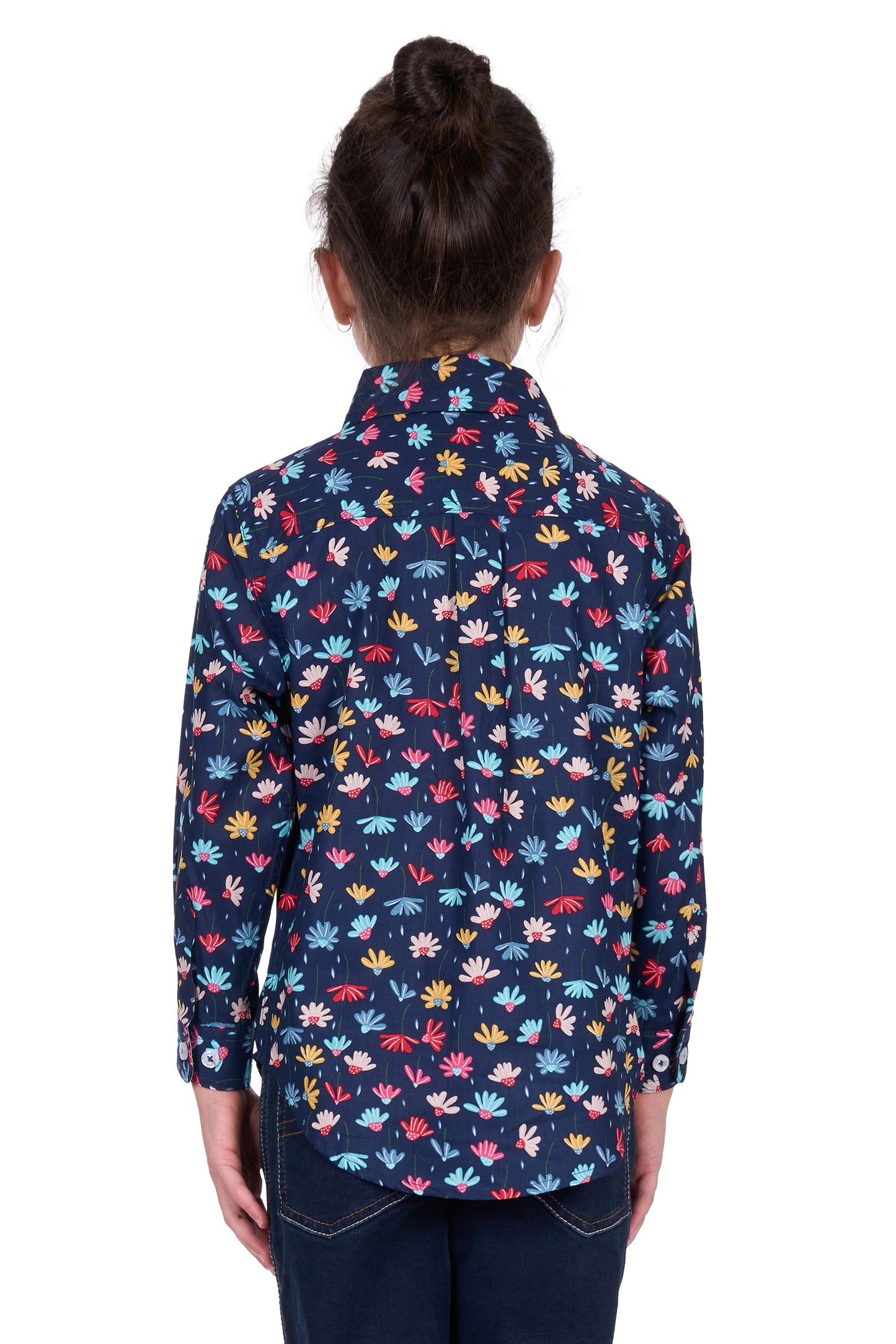 Hard Slog Kid’s Tori Half Placket Long Sleeve Shirt