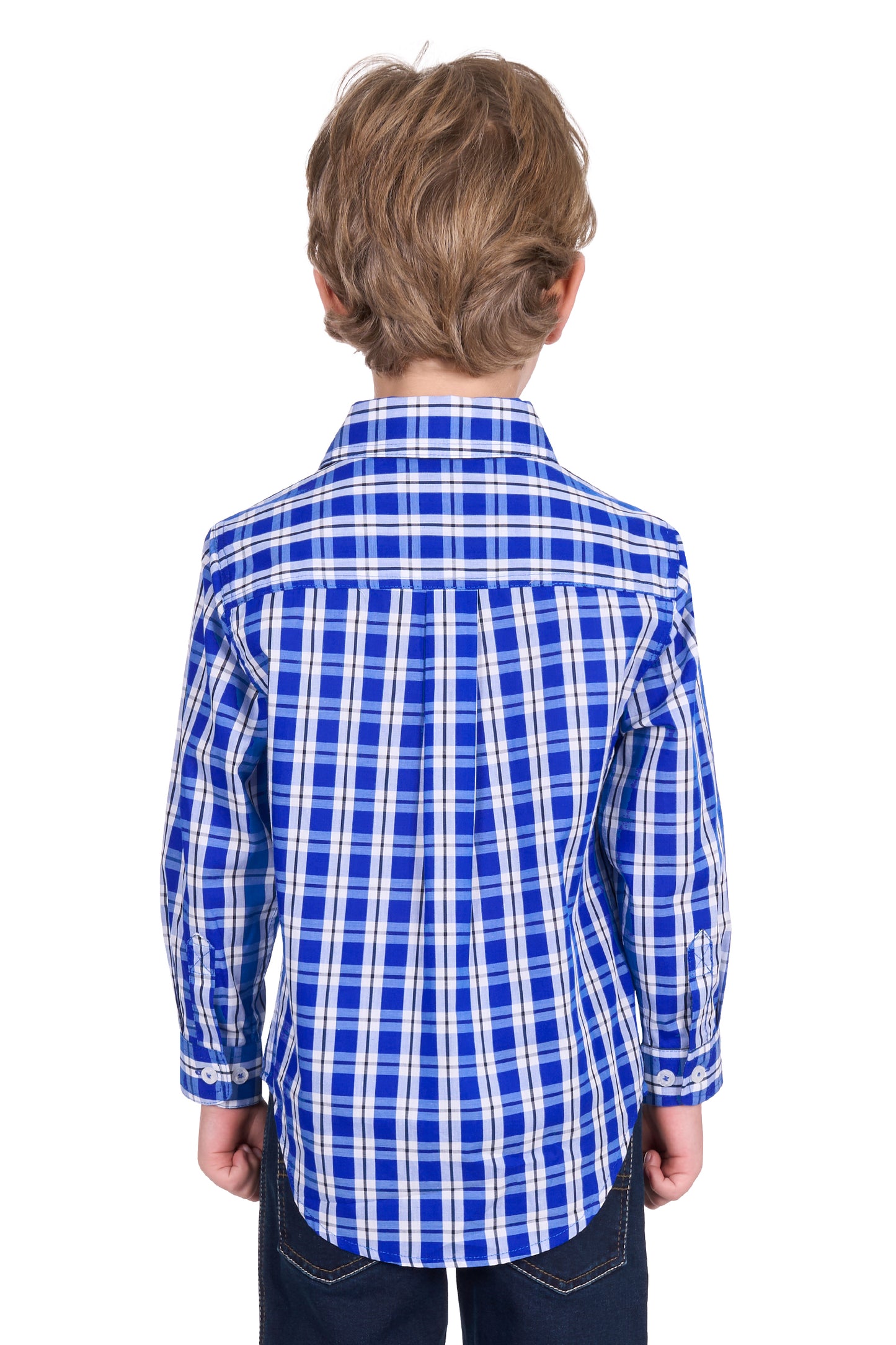Hard Slog Kid's Levers Half Placket Long Sleeve Shirt