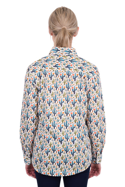 Hard Slog Women’s Alba Half Placket Long Sleeve Shirt