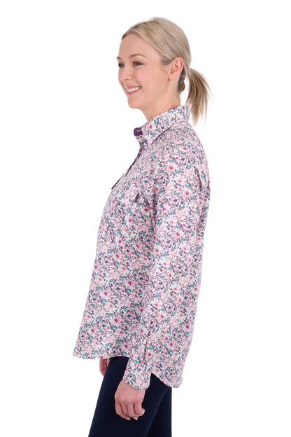 Hard Slog Women’s Joyce Half Placket Long Sleeve Shirt