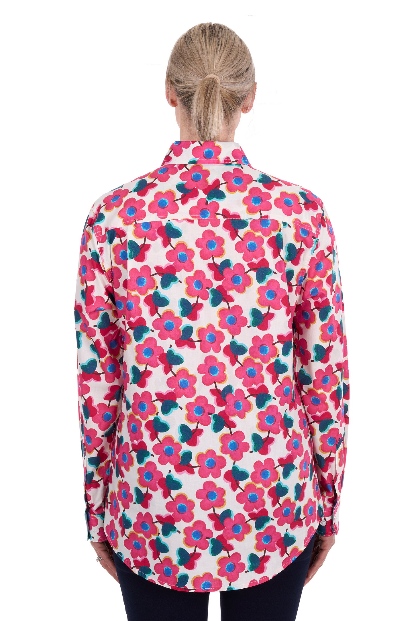 Hard Slog Women’s Lorri Half Placket Long Sleeve Shirt