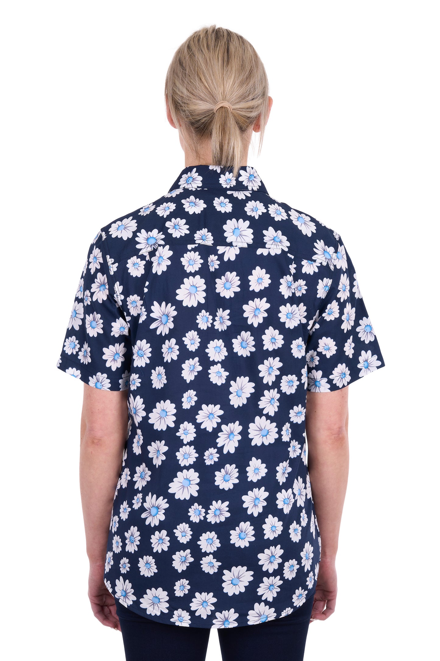 Hard Slog Women’s Cass Half Placket Short Sleeve Shirt