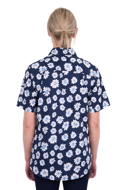 Hard Slog Women’s Cass Half Placket Short Sleeve Shirt