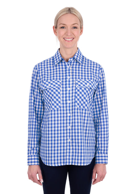 Hard Slog Women’s Rowe Full Placket Long Sleeve Shirt