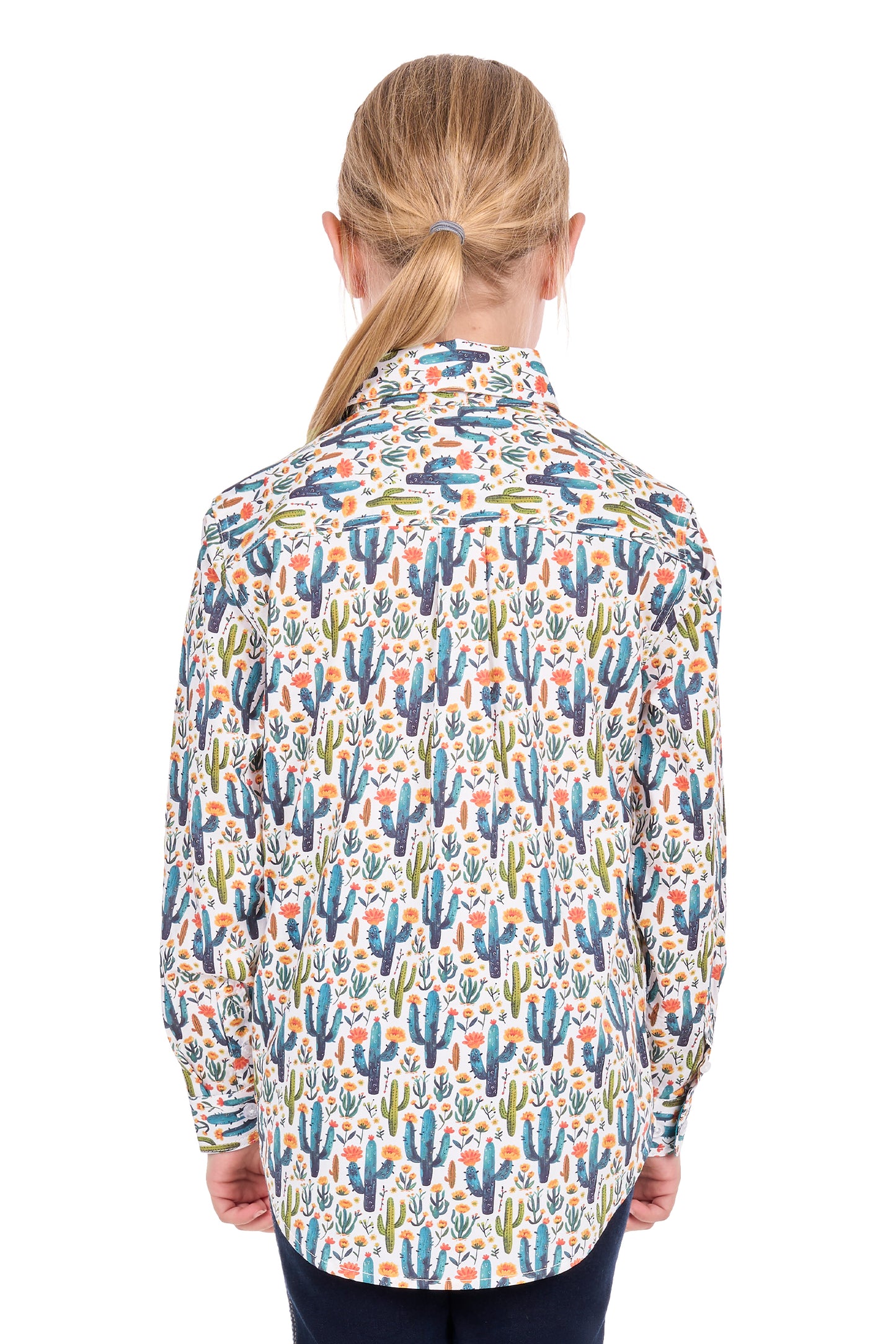 Hard Slog Kid’s Alba Half Placket Long Sleeve Shirt