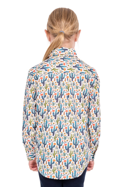 Hard Slog Kid’s Alba Half Placket Long Sleeve Shirt