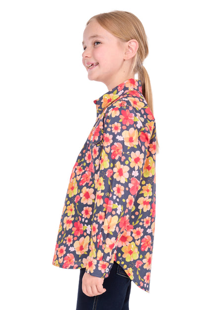 Hard Slog Kid’s Shanni Half Placket Long Sleeve Shirt