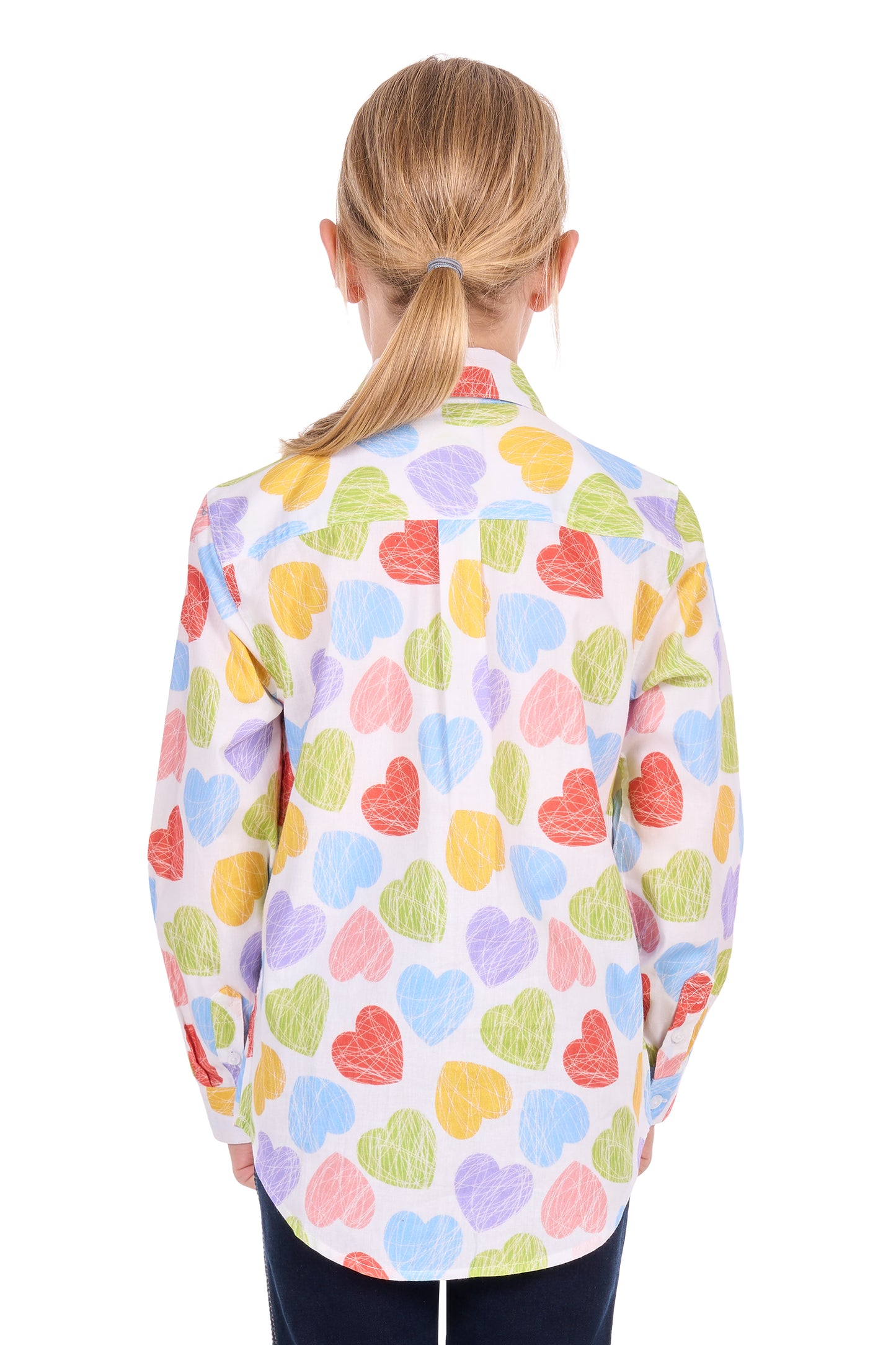 Hard Slog Kid’s Polly Half Placket Long Sleeve Shirt