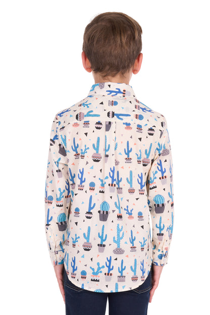 Hard Slog Kid’s Rocky Half Placket Long Sleeve Shirt