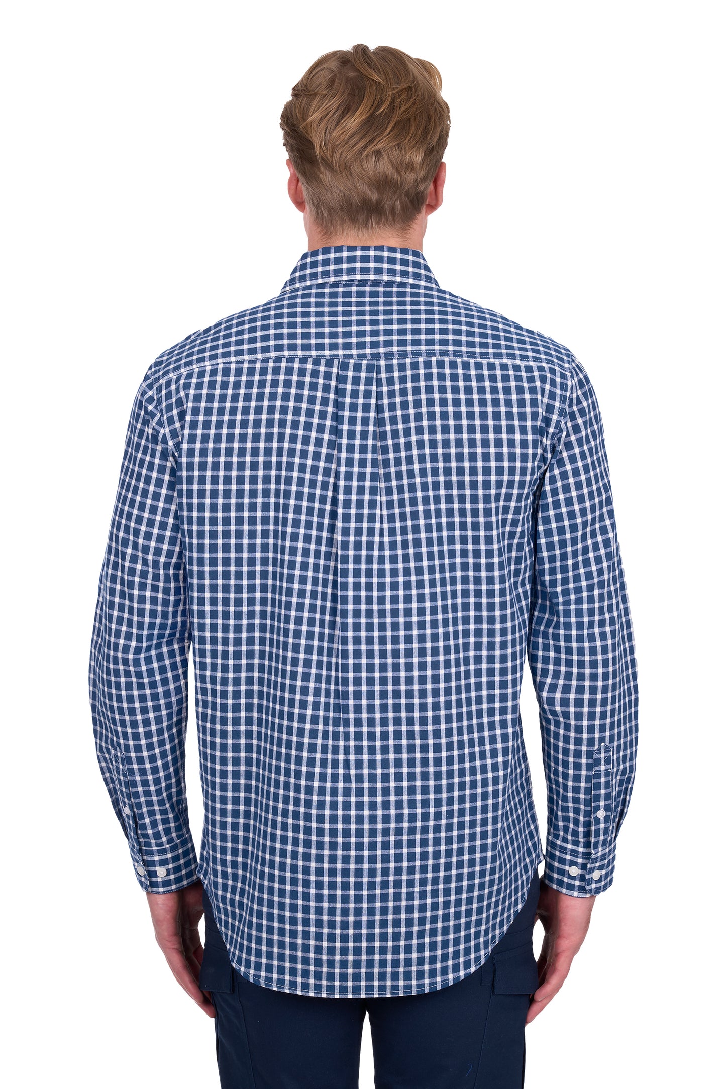 Hard Slog Men’s Alden Half Placket Long Sleeve Shirt