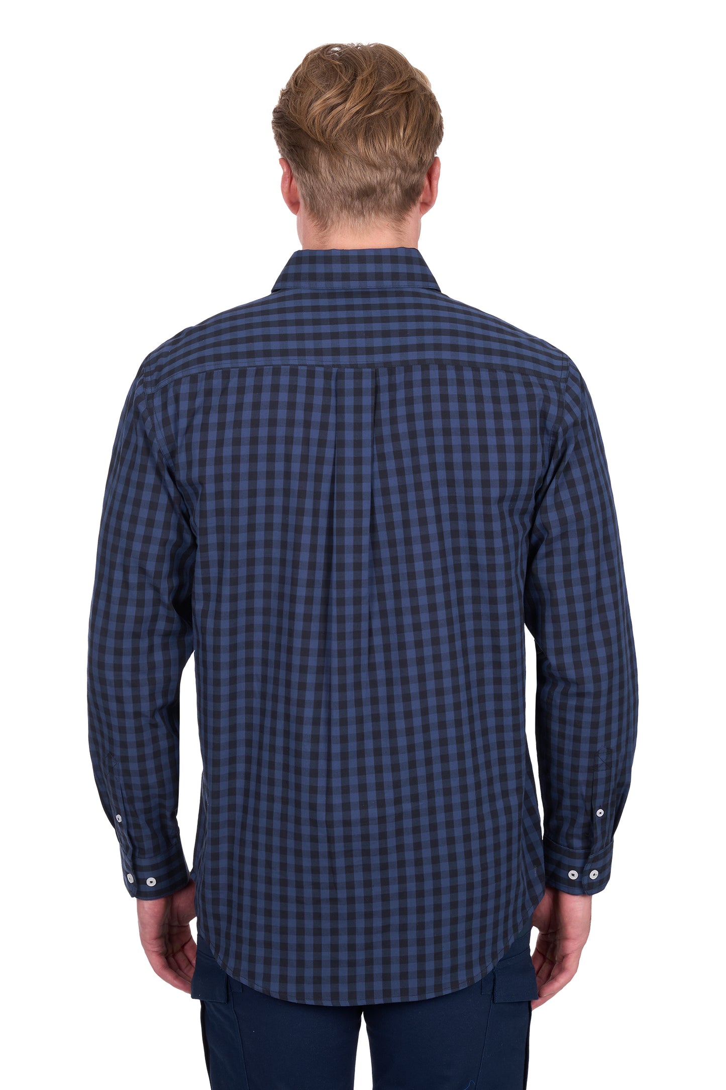 Hard Slog Men’s Nash Half Placket Long Sleeve Shirt