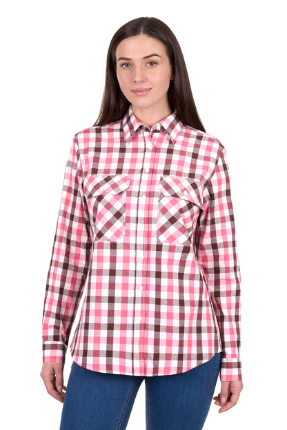 Hard Slog Women's Rachel Full Placket Long Sleeve Shirt