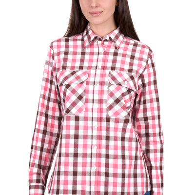 Hard Slog Women's Rachel Full Placket Long Sleeve Shirt