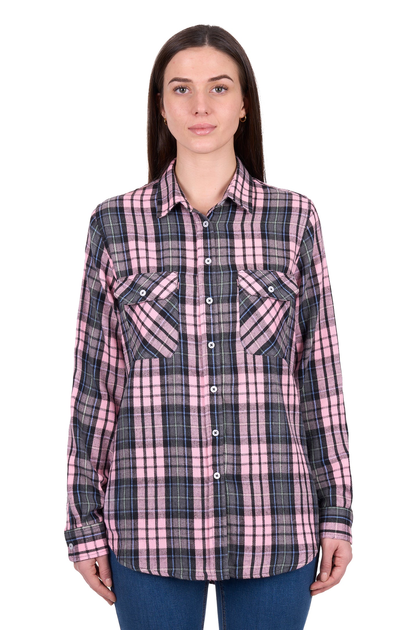 Hard Slog Women's Rose Thermal Long Sleeve Shirt