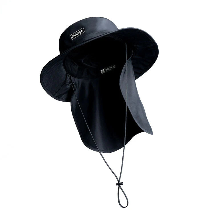 SafeStyle Worksite to Weekend Flap Bucket Hat - Black