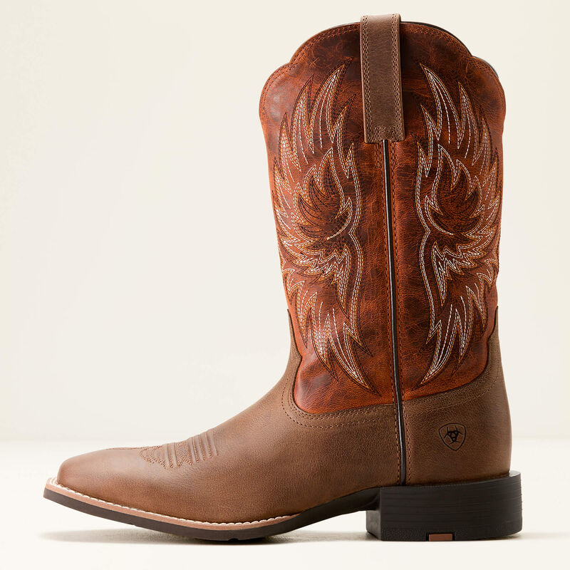 Ariat Mens Sport Rider Vintage Oak / Rustic Orange